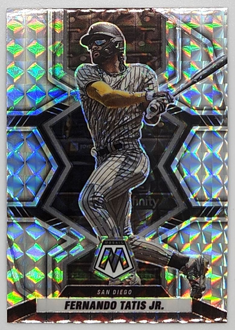 Fernando Tatis Jr. Prizm 2022 Panini Mosaic Card # 126