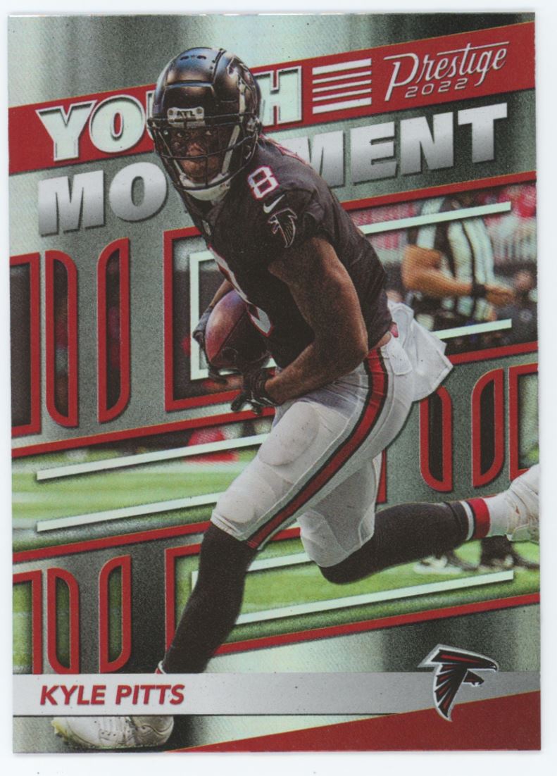 Kyle Pitts 2022 Panini Prestige Youth Movement Card # YM-5