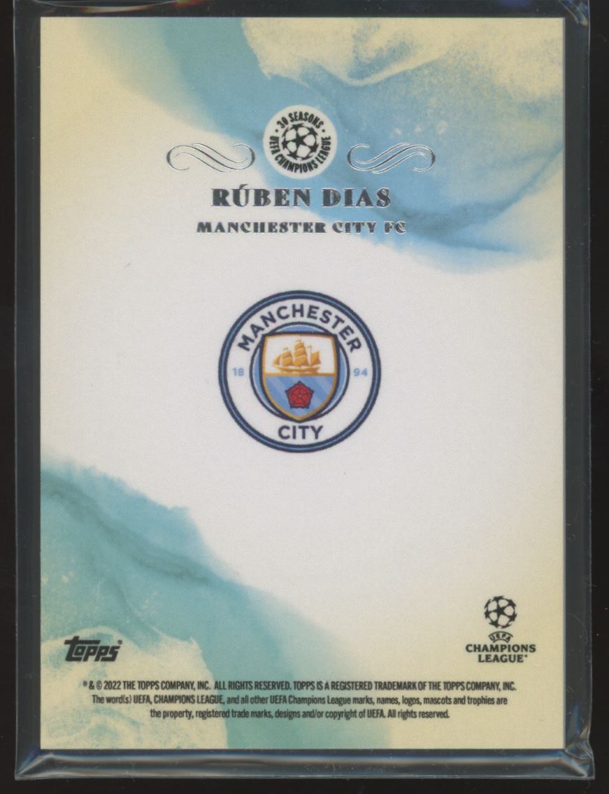 Ruben Dias 2022 Topps Pearl Card