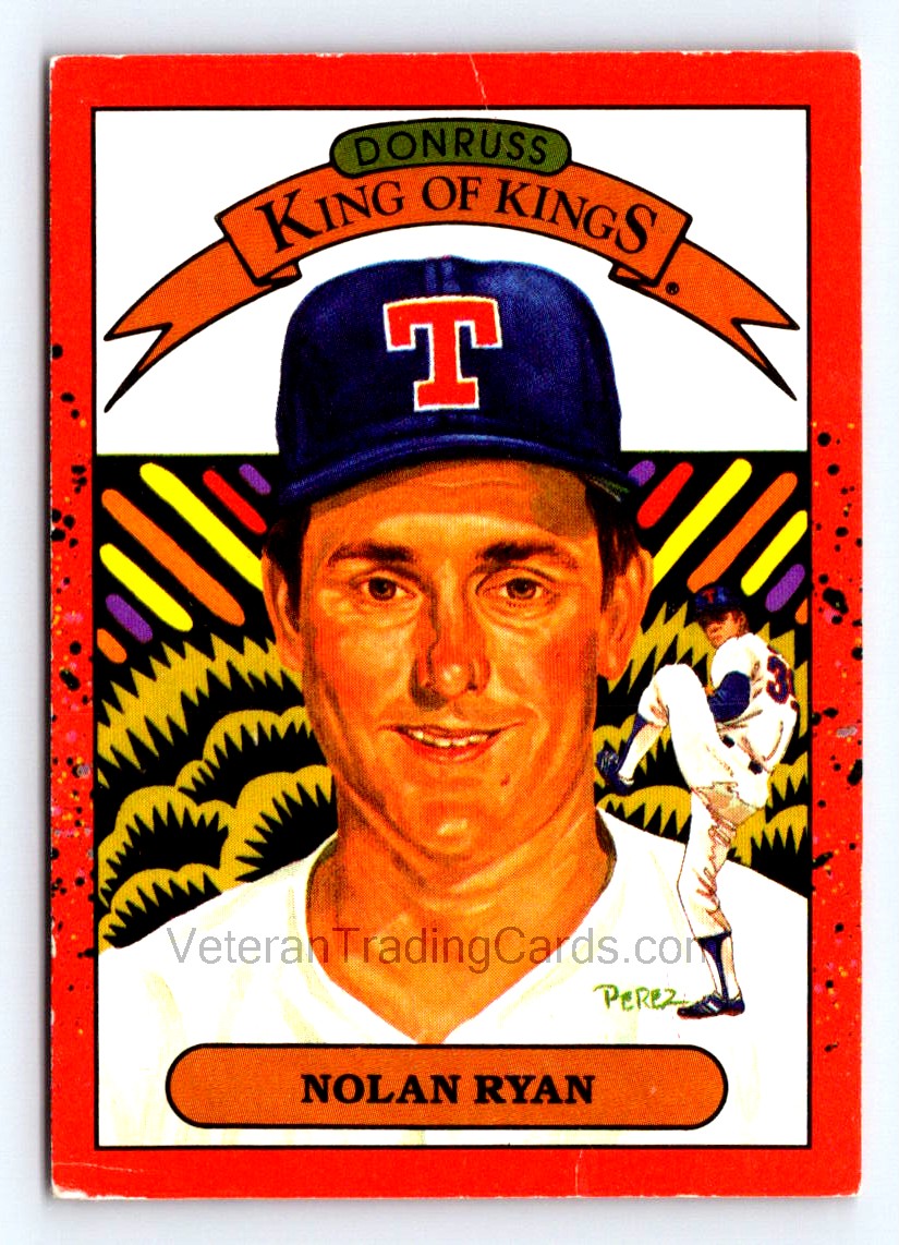 Nolan Ryan 1989 Donruss Card # 665