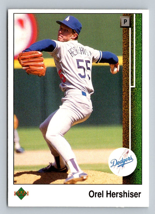 Orel Hershiser 1989 Upper Deck Card # 130