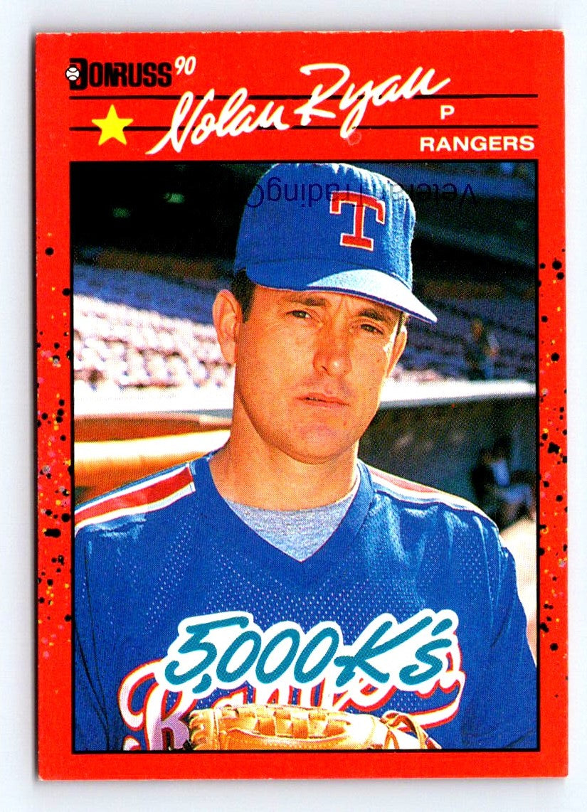 Nolan Ryan 1990 Donruss Card # 659