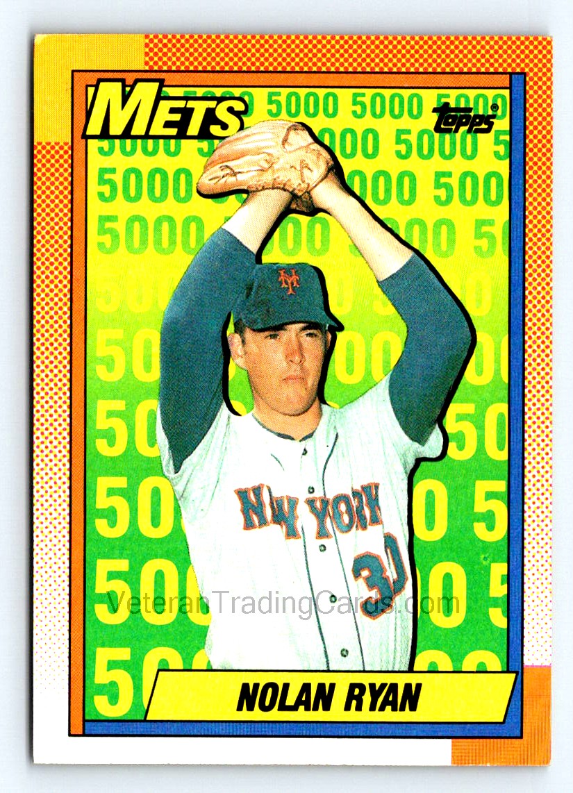 Nolan Ryan 1990 Topps Card # 2