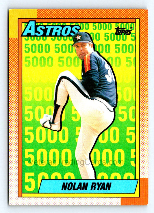 Nolan Ryan 1990 Topps Card # 4