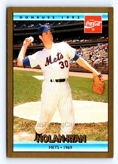 Nolan Ryan 1992 Donruss Card # 3