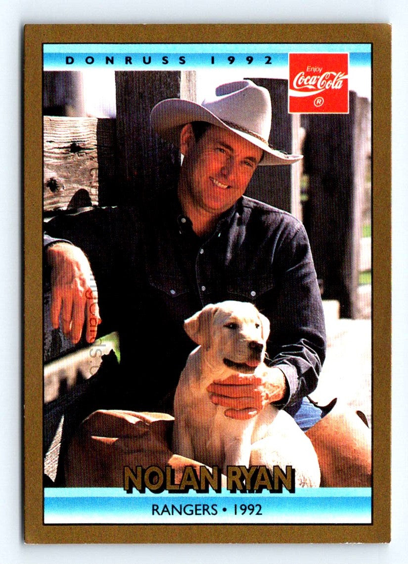 Nolan Ryan 1992 Pacific Texas Express Card # 26