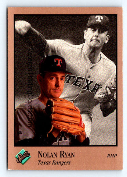 Nolan Ryan 1992 Studio Card # 248