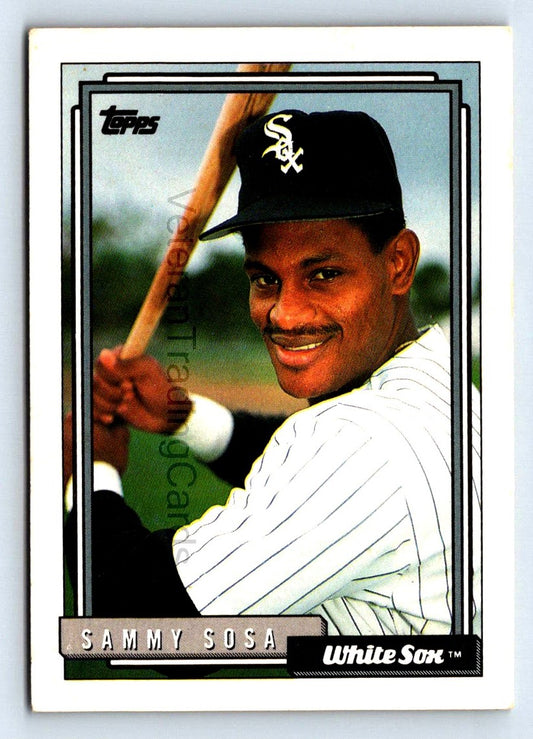 Sammy Sosa 1992 Topps Card # 94