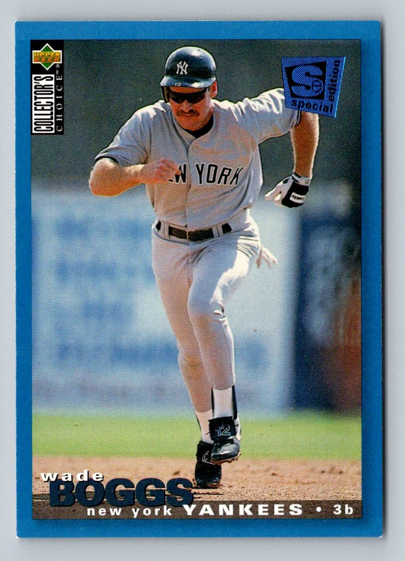 Wade Boggs 1995 Collector's Choice SE Card # 245