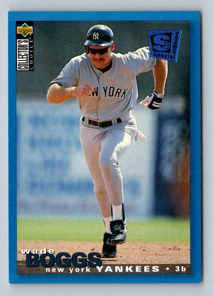 Wade Boggs 1995 Collector's Choice SE Card # 245