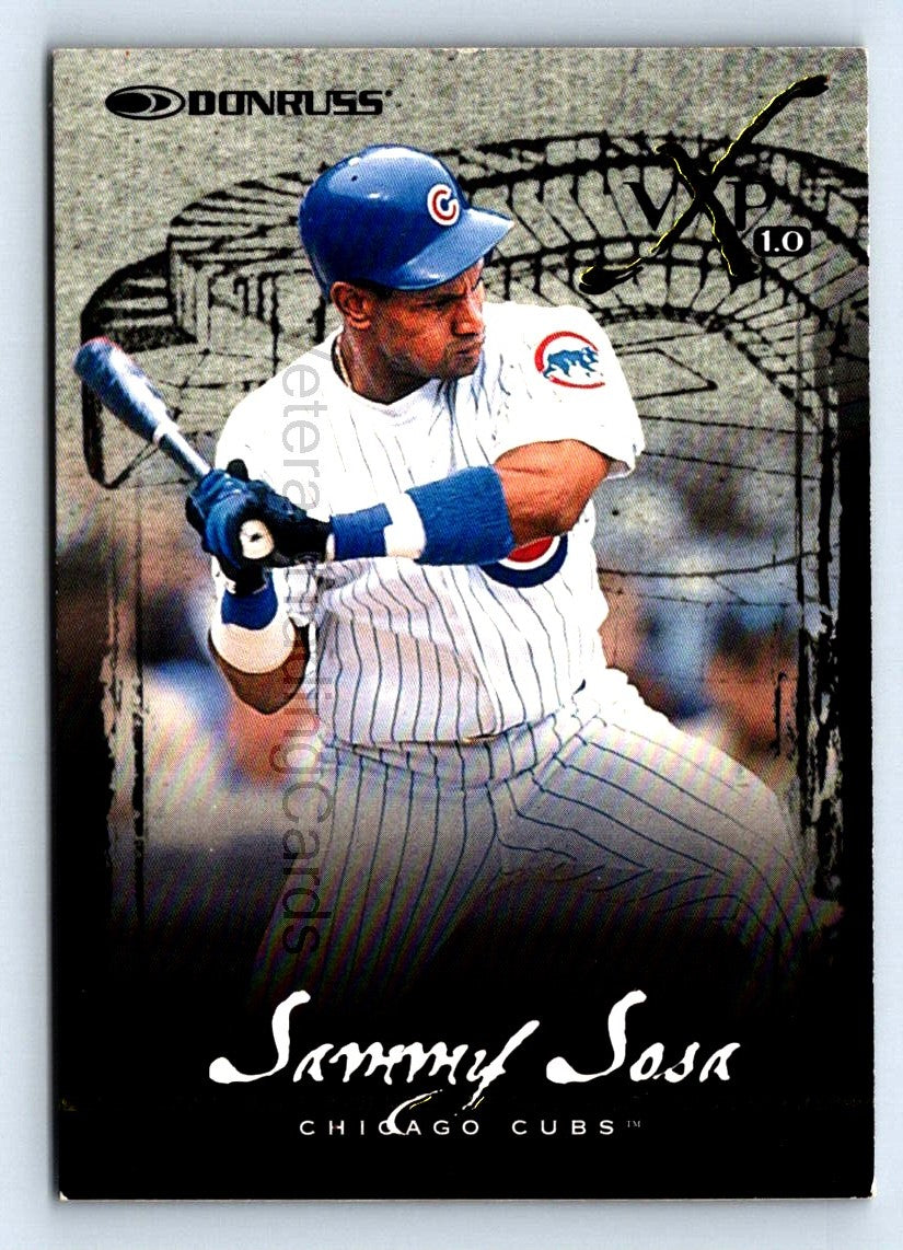 Sammy Sosa 1997 Donruss VxP 1.0 Card # 9