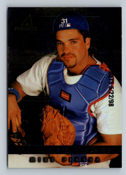 Mike Piazza 1998 Pinnacle Plus Card # 195