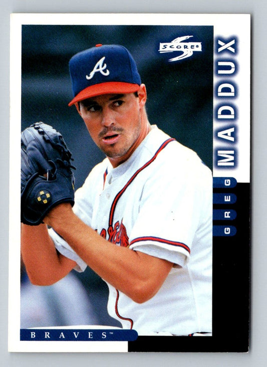 Greg Maddux 1998 Score Card # 9