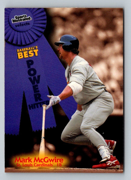 Mark McGwire 1998 Sports Illustrated Card # 132