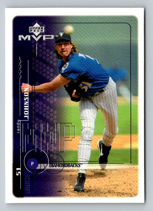 Randy Johnson 1999 Upper Deck MVP Card # 8