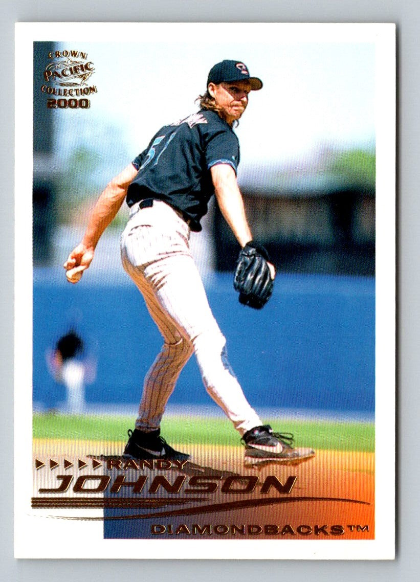 Randy Johnson 2000 Pacific Crown Collection Card # 16