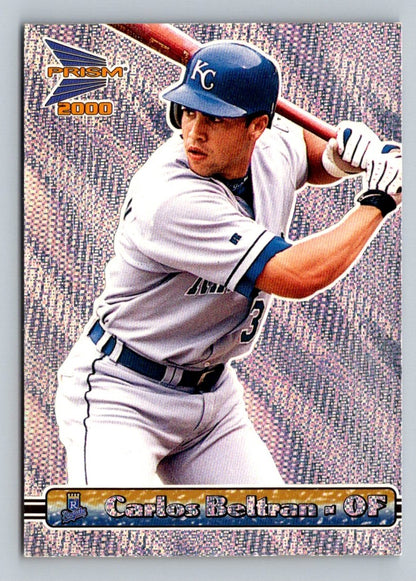 Carlos Beltran 2000 Prism Card # 67