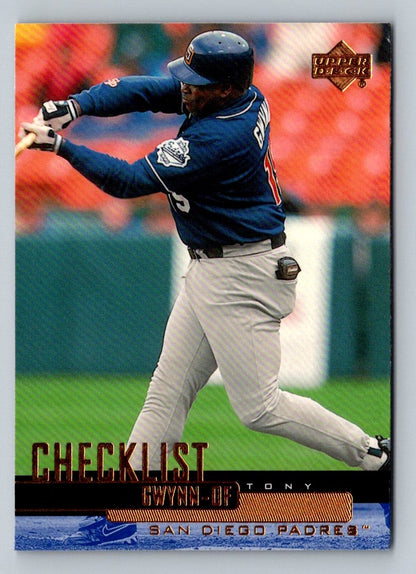 Tony Gwynn 2000 Upper Deck Card # 264