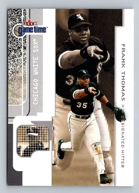 Frank Thomas 2001 Fleer Game Time Card # 66