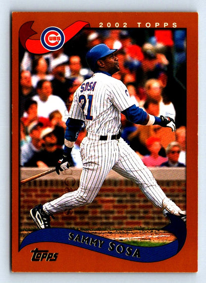 Sammy Sosa 2002 Topps Card # 250