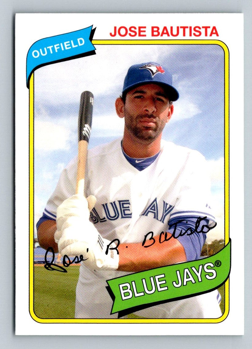 Jose Bautista 2012 Topps Archives Card # 110