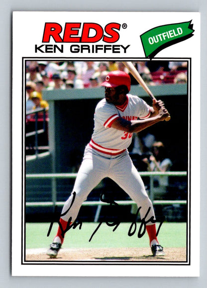 Ken Griffey 2012 Topps Archives Card # 225