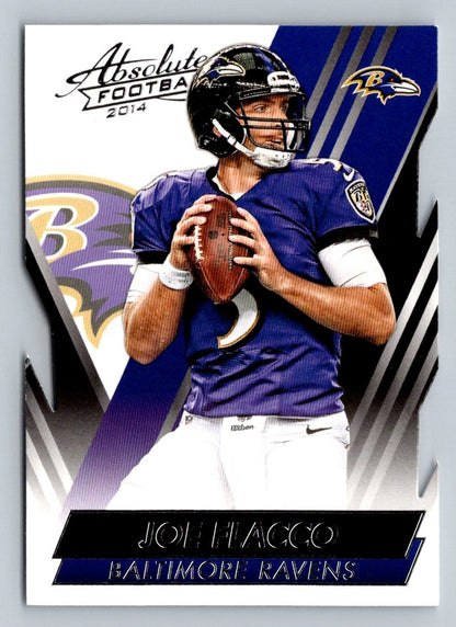 Joe Flacco Die-Cut 2014 Panini Absolute Card # 17