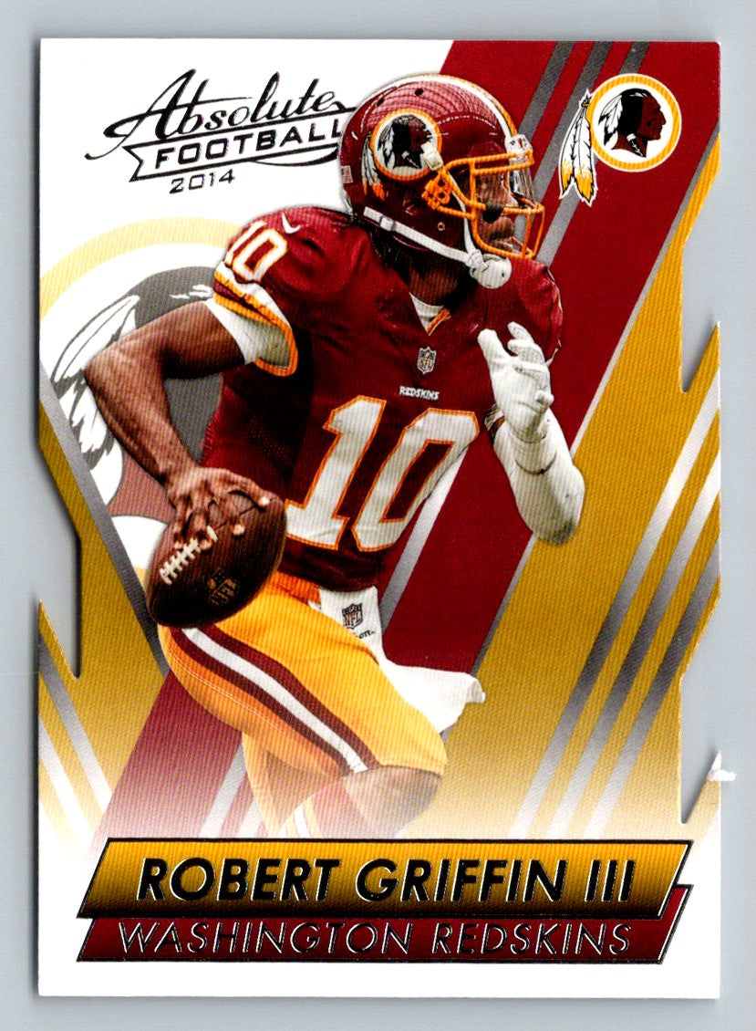 Robert Griffin III Die-Cut 2014 Panini Absolute Card # 42