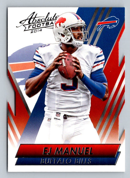 EJ Manuel Die-Cut 2014 Panini Absolute Card # 81