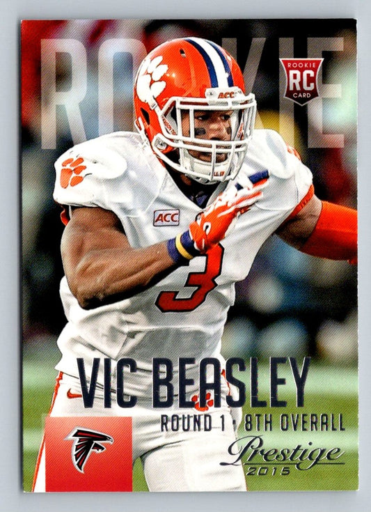 Vic Beasley 2015 Panini Prestige Rookie Card # 299