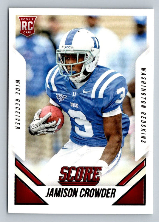 Jamison Crowder 2015 Score Rookie Card # 404