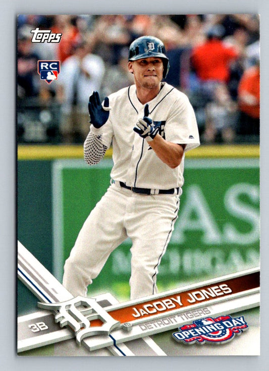 JaCoby Jones 2017 Topps Opening Day Rookie Card # 13