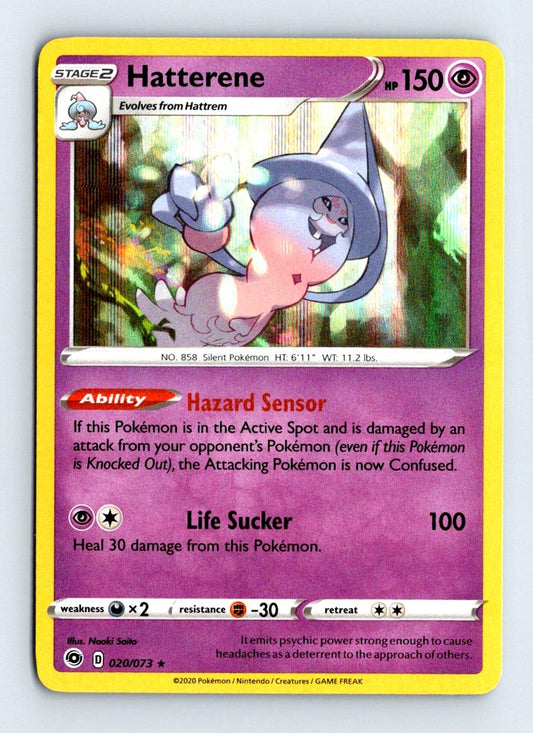 Hatterene Holo 2020 Champion's Path Card # 20