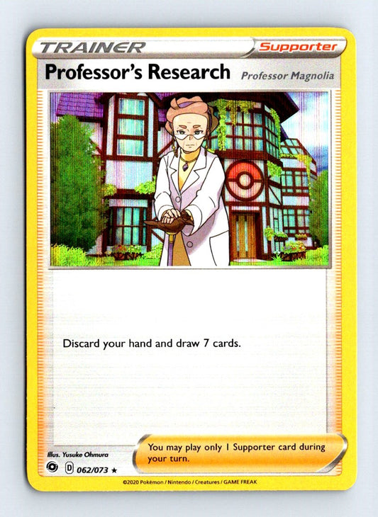 Professor's Research Holo 2020 Champion's Path Card # 62