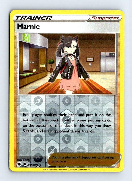 Marnie Reverse Holo 2020 Champion's Path Card # 56