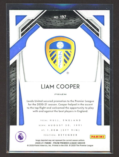 Liam Cooper Pulsar 2020 Panini Prizm Rookie Card # 197