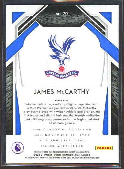 James McCarthy Pulsar 2020 Panini Prizm Card # 70