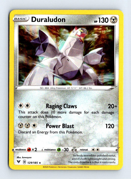 Duraludon Holo 2020 Vivid Voltage Card # 129