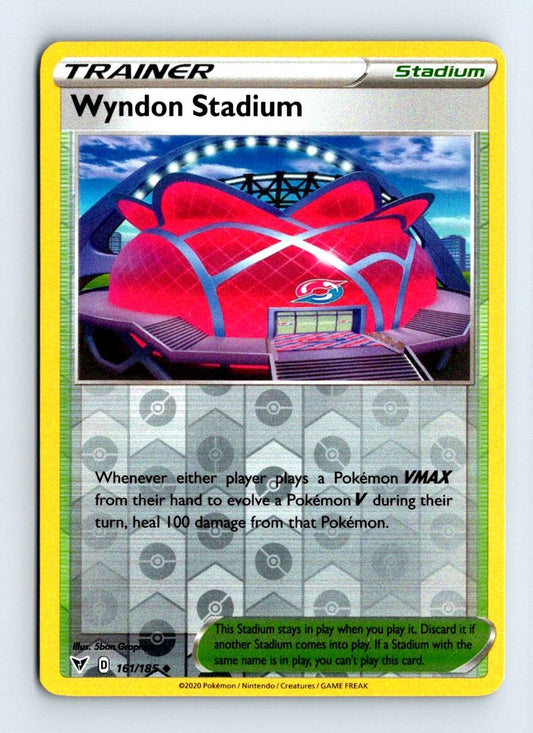 Wyndon Stadium (b) Reverse Holo 2020 Vivid Voltage Card # 161