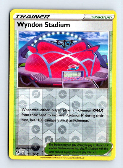 Wyndon Stadium Reverse Holo 2020 Vivid Voltage Card # 161