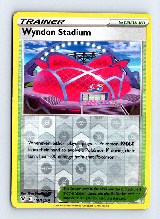 Wyndon Stadium Reverse Holo 2020 Vivid Voltage Card # 161