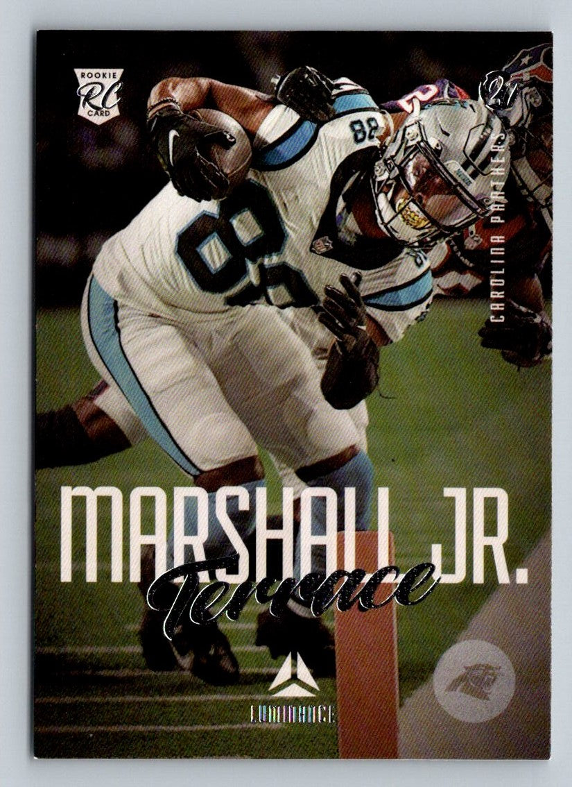 Terrace Marshall Jr. 2021 Panini Contenders Draft Picks Campus ID Rookie Card # 216