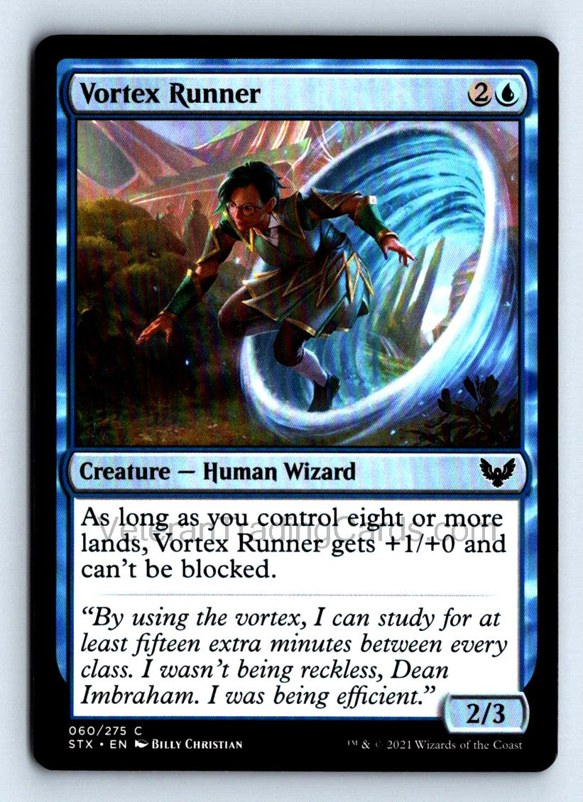 Vortex Runner 2021 Strixhaven School of Mages Card # 60