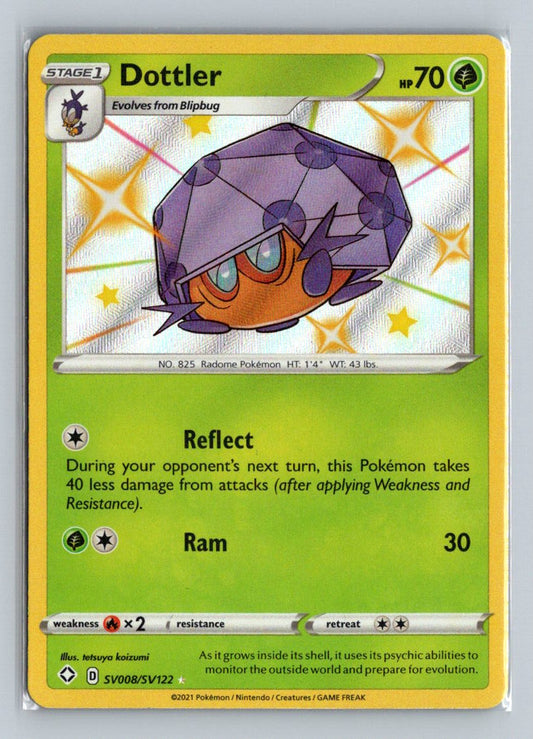 Dottler Holo 2021 Sword & Shield - Shining Fates Card # SV008