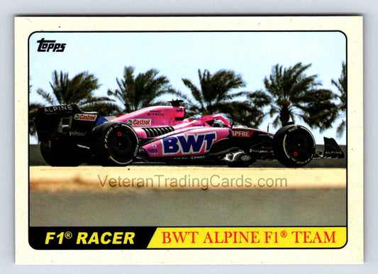Fernando Alonso F1 Racer 2021 Topps Formula 1 Card # T68-FA