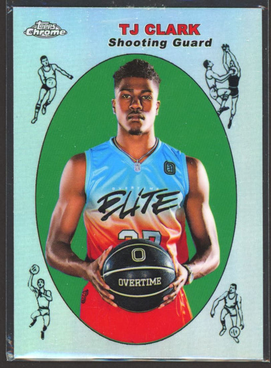 TJ Clark 2021 Topps Now Overtime Elite Card # 69TB-6