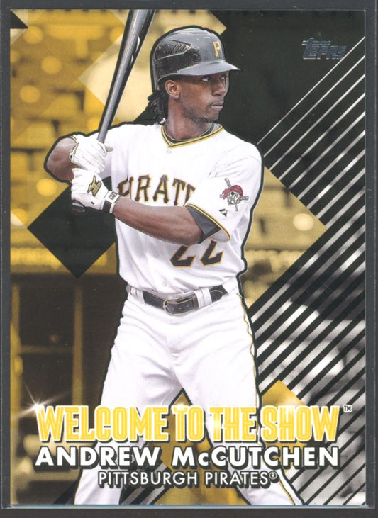 Andrew McCutchen Welcome to the Show /299 2021 Topps Series 2 Card # WTTS-16