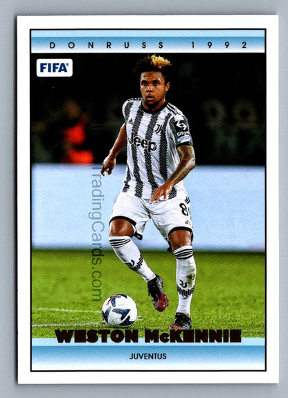 Weston McKennie 2022 Donruss 1992 Tribute Card # 24