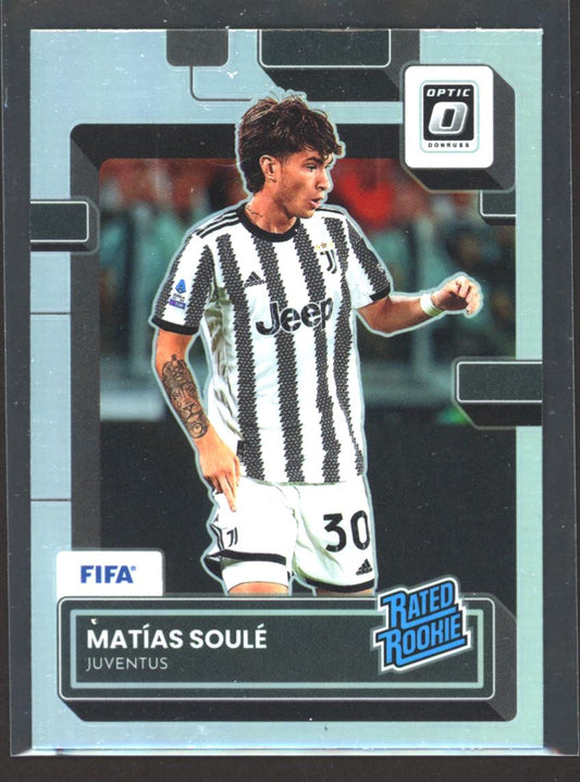 Matias Soule Silver Prizm 2022 Donruss Optic Rated Rookie Rookie Card # 197