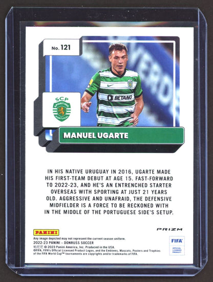 Manuel Ugarte Red Photon SP 2022 Donruss Optic Card # 121